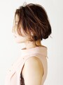 ピンで留めるだけのショートボブアレンジ