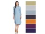 1.Sense（センス／知性）のカラーパレット 参考商品：THE SHINZONE(ザ シンゾーン) CHAMBRAY SHIRTS DRESS