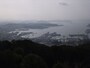 弓張岳展望台から佐世保市街を望む