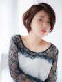 40代女性に似合うショートボブ
