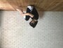 肩の力は抜いてお腹周りに集中