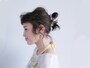 海・プール・ビーチ用の濡れ髪ヘアアレンジ