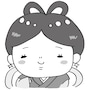 織姫　七夕　イラスト　白黒　かわいい