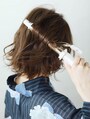 根元までしっかりと巻く