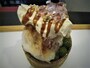 金笛生醤蜜使用・甘露むらさきかき氷。