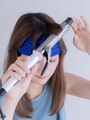 手前に滑らせながら巻く