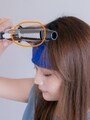 根元付近に折れた跡がつかないよう、ふんわり巻く