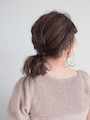 オフィスで使える簡単一つ結び（ひとつ結び）・お仕事用ポニーテール
