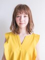 肩ラインの伸ばしかけボブ