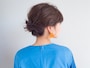 結婚式もOK！切りっぱなしボブのセルフヘアアレンジ