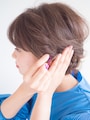 前から見える耳まわりも細かく引き出す