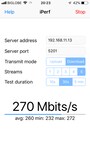 iPerf 3 speed test　利用