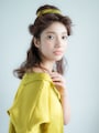 美女と野獣のベル風ヘアアレンジ