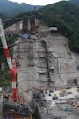 八ッ場ダム工事現場