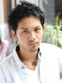 クセを活かしたメンズベリーショート