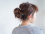 ヘアバトンの使い方・簡単お団子アレンジのやり方