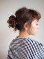 ヘアバトンの使い方とお団子アレンジの簡単なやり方
