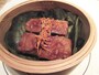 ヘイフンテラス 飛騨牛サーロインと山芋の滋味醤蒸し