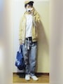 秋のレジャーコーデ