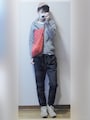 秋のレジャーコーデ