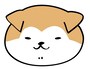 日本犬　イラスト　年賀状　カラー　かわいい