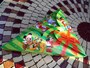 クリスマスツリーピザ