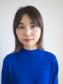 伸ばしかけボブと長め前髪