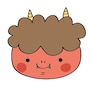 赤鬼　イラスト　カラー　かわいい