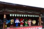 特設ステージに県内各所から集まったゆるキャラ