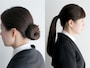 就活ヘアにおすすめなお団子とひとつ結びの作り方を紹介します