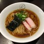 「八雲」の支那そば（黒だし）