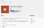 Microsoftストアで「PowerPoint Mobile 」のキーワードで検索し、「無料」ボタンをクリックする。Microsoftストアで検索できない場合は、いったんブラウザーで「PowerPoint Mobile」で検索し、検索結果の一覧から「PowerPoint Mobile」のダウンロードページに移動すればよい