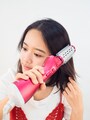 【NG例2】梳かすだけでは中が乾かず、パサつきの原因に