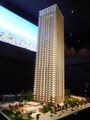 「hitoto広島 The Tower」の模型