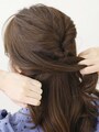 毛先までフィッシュボーンに編む【フィッシュボーンアレンジ】