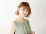 大人かわいいアシメントリーショートヘアアレンジ