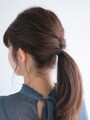 たるまないようにしっかり結ぶ