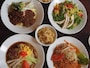 どれも半チャーハンなどがついて900円