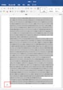 そのまま下方向に最下行までドラッグして、ページ全体を選択する。この状態で［Delete］キーを押すとページ全体を削除できる