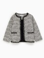 ZARA キッズ ガール ツイードジャケット