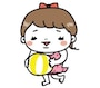 夏　イラスト　かわいい　フリー　無料　水着　女の子