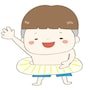 夏　イラスト　かわいい　フリー　無料　水着　男の子