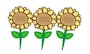 夏　イラスト　かわいい　フリー　無料　ひまわり　向日葵