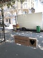 扉にも遊び心が！
