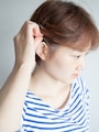 地肌につかないように乾かす