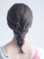 プールや海の髪型には編み込みヘアがおすすめ！ 