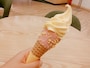 バナナウユカフェのアイスクリーム