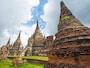 世界遺産「古都アユタヤ」、ワット・プラ・シーサンペットのストゥーパ（仏塔）群