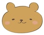 くま　動物　イラスト　カラー　かわいい