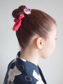 子供の髪型に！夏祭りや発表会に似合う簡単アップヘア
